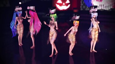 MMD Halloween Carry Me off