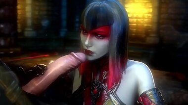 Paragon Countess Blowjob 3d Animation Compilation [10 min + Full HD]