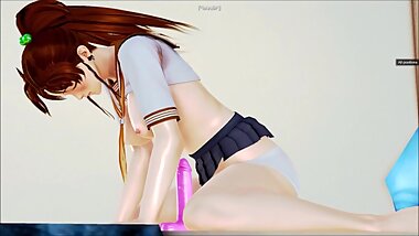 Sailor Jupiter pleasures herself (Honey Select: Sailor Moon)