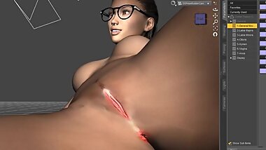 making pussy with daz3d