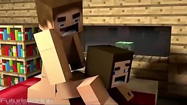 Minecraft porno, sex