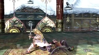 Soul Calibur IV - Sophitia face riding Ryona 2