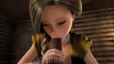 Hentai Handjob Brides 3D