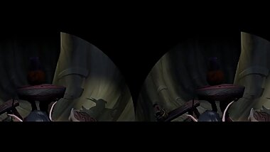 Goth Night Elf Blowjob