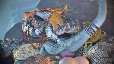 kroxigor knot fuck