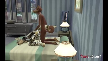 Furry Yaoi - So sexy 2 Dogs Have a Hard Sex
