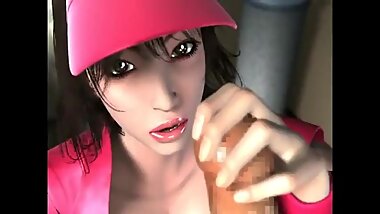[HMV-3D] - Pizza fried with sausage (umemaro)