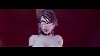 Bayonetta riding cock
