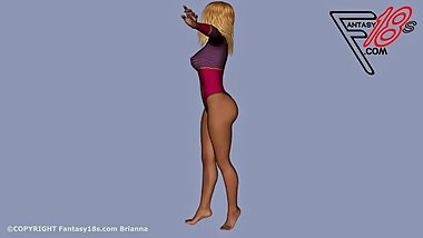 Brianna 18 Year Old 3D Teen Female Galleries At www.Fantasy18s.com