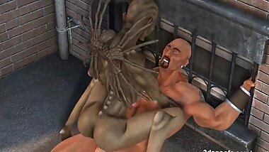 Earth Defense - Creepy Dick Monster - (Remix and Jackoff)