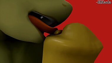 [FUTA MLP] - Apple Bloom and Fluttershy FUCKING AROUND
