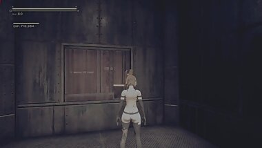 NieR:Automata GOTY A2 Nude Mod Sexy Outfit Full Walkthrough Part 44 JAP ENG