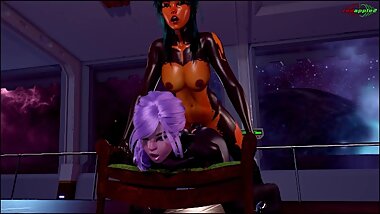 [redapple2] B.O and Elysa Futa x Futa Anal