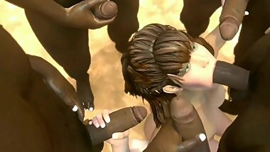 Tiffany Cox Loves Big Black Cocks (Animation w/Sound)