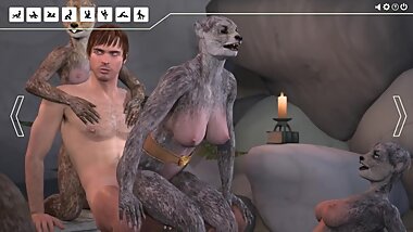 Demon & Lustful Whore Loving Sex Dick Toys DEMO