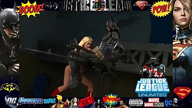 BATMAN & SUPERGIRL...The Justice League X-Rated 3D