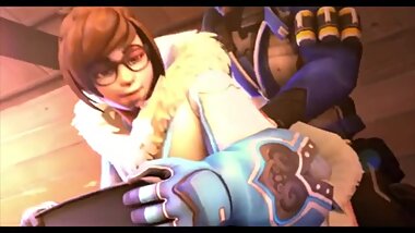Overwatch, Mei 3d Animation Compilation [10 min + Full HD]