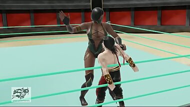 Liukang Vs Jade Part1 MMD SFM FEMDOM