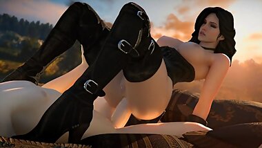 Witcher Yennefer Anal #1