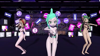Sexy Pokegirl Strip Dance