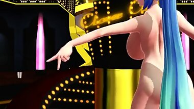 [MMD] R-18 FUTANARI Yeah Oh Ahhh Oh! (FUTA MIKU)