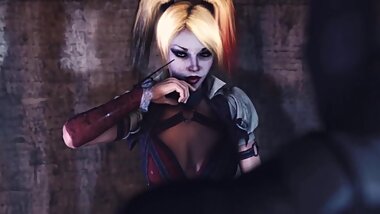 3D - Batman Fucks Harley Quinn