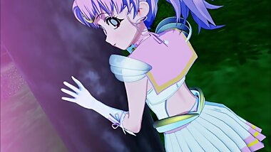 Sailor chibimoon receiving pleassure