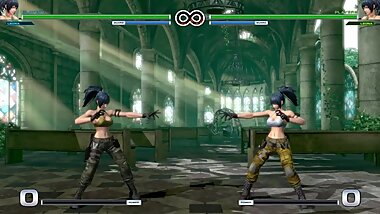 Leona Breast Physics KOFXIV
