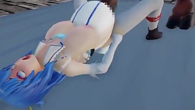 [MMD] R-18 Punishment In The Labyrinth Of The Minotaur