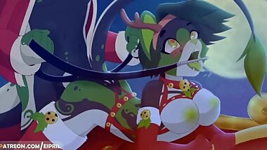 Christmas Furry Yiff sexy feline