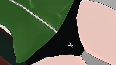 Unaware MMD giantess