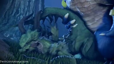 green blue reptile sex