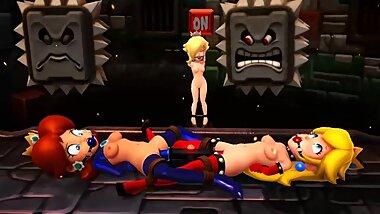 Mario Princesses in Trouble by Onmodel3D