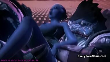 Mass Effect Gangbang Footage